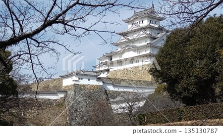 [Hyogo Prefecture] Himeji Castle from Himeji Castle Zoo (UNESCO World Heritage Site) 135130787