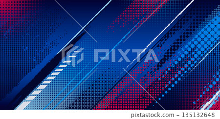 Sport background with dynamic halftone pattern Sport background with dynamic halftone pattern 135132648