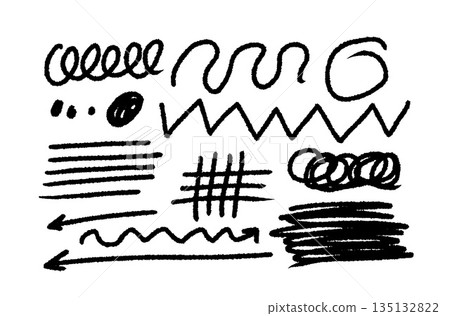 Charcoal graffiti doodle punk and grunge shapes collection. Hand drawn abstract scribbles and squiggles, creative various shapes, pencil drawn icons. Scribbles, scrawls, stars, heart, curly lines. Charcoal graffiti doodle punk and grunge shapes collection. Hand drawn abstract scribbles and squiggles, creative various shapes, pencil drawn icons. Scribbles, scrawls, stars, heart, curly lines. 135132822