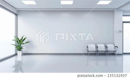 Simple waiting room interior Simple waiting room interior 135132937