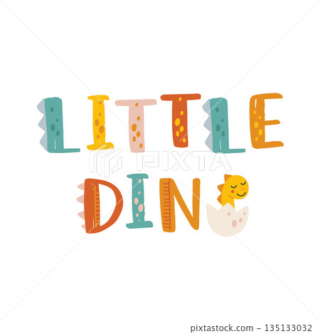 Cute dinosaur hand drawn lettering. Love Adventure. Dino flat vector typography. Isolated scandinavian cartoon illustration for kids, book, t-shirts, banner, card, logo. Cute dinosaur hand drawn lettering. Love Adventure. Dino flat vector typography. Isolated scandinavian cartoon illustration for kids, book, t-shirts, banner, card, logo. 135133032