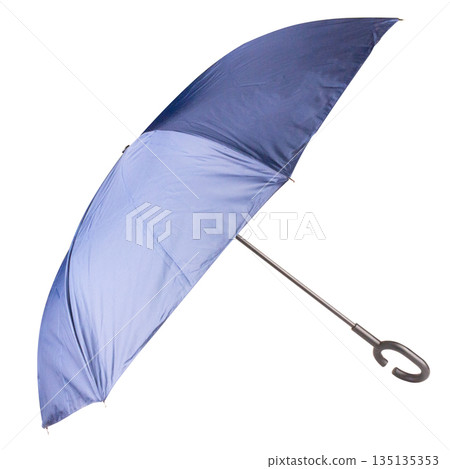 open umbrella isolated on white background 135135353