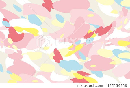 Pink spring - gentle pastel color background illustration Pink spring - gentle pastel color background illustration 135139338