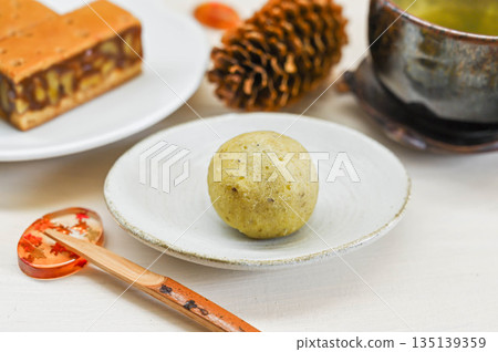 Japanese chestnut sweets Japanese chestnut sweets 135139359