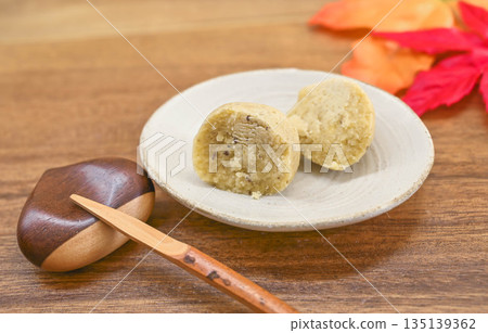 Japanese chestnut sweets Japanese chestnut sweets 135139362