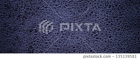 Textured navy blue upholstery textile background with abstract patterned fabric surface, macro backdrop with vignette Textured navy blue upholstery textile background with abstract patterned fabric surface, macro backdrop with vignette 135139581