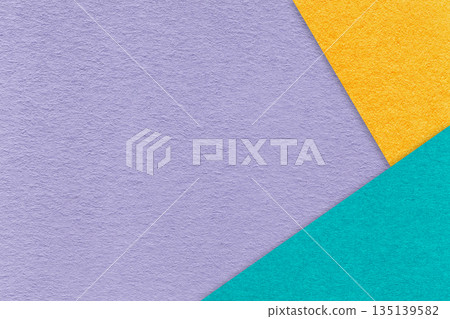 Abstract pastel violet, yellow and turquoise paper background with copy space. Template for presentation, banner Abstract pastel violet, yellow and turquoise paper background with copy space. Template for presentation, banner 135139582