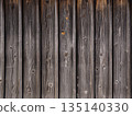Old wooden board fence 135140330