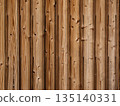 New wooden board fence 135140331