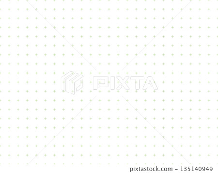 Simple seamless cross grid line illustration (green) 135140949