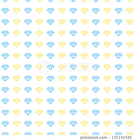 藍色和黃色寶石背景材料 135142585