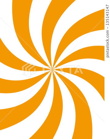 Orange and white radiation waves Orange and white radiation waves 135143147