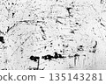 Grunge texture with black scratches and stains on white background 135143281