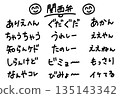 A cute set of handwritten characters in the Kansai dialect, including phrases like "I don't know, but it's okay" 135143342