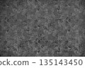 Medium gray stone wall tile texture background 135143450