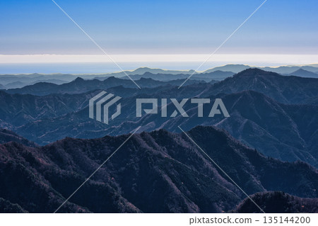從UFO線看到的四國山脈 從UFO線看到的四國山脈 135144200