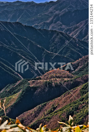 從UFO線看到的四國山脈 從UFO線看到的四國山脈 135144254