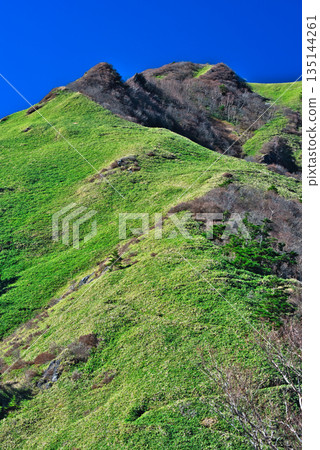 Shikoku Mountains seen from the UFO Line 135144261