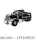 Semi Truck American Truck - Cut Files - Cricut file, cnc file ready to cut 135144531