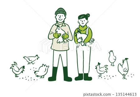 幾個家禽養殖戶 135144613