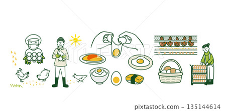 家禽養殖場套裝 135144614