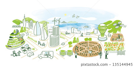 智慧城市 智慧農業 智慧城市 智慧農業 135144945