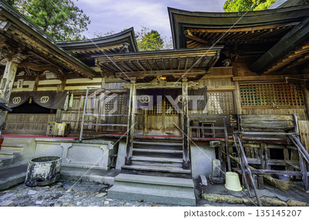 35th of the 88 Shikoku Temples, Seiryakuji Temple, Goma Hall, Tosa City, Kochi Prefecture 135145207