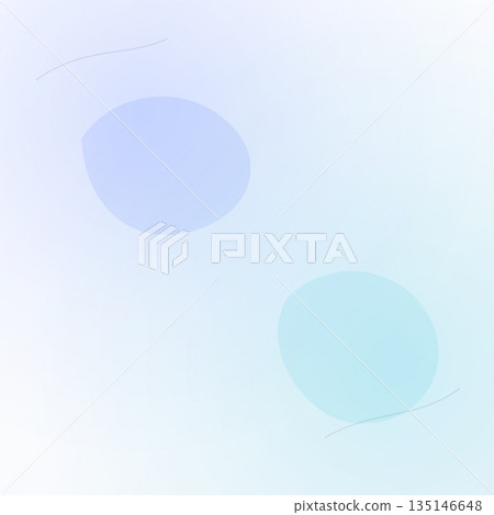 Minimal abstract background with large soft blue and purple organic shapes floating over a light gradient surface. Minimal abstract background with large soft blue and purple organic shapes floating over a light gradient surface. 135146648