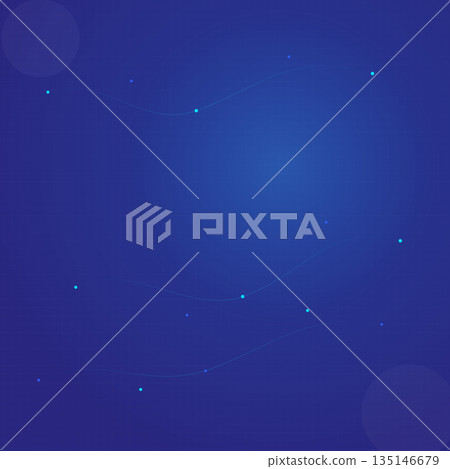 Purple blue gradient grid background with flowing lines and glowing dots visualizing futuristic data streams and advanced digital technology systems 135146679