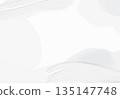 abstract white background with brush strokes, minimalistic vector illustration 135147748