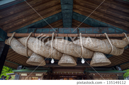 島根出雲大社神樂殿大注連繩 島根出雲大社神樂殿大注連繩 135149112