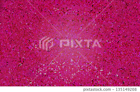 Pink magenta glitter mosaic abstract texture background 135149208