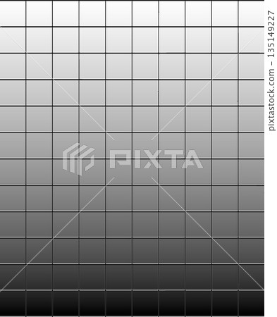 Grayscale grid pattern creating a smooth gradient artwork Grayscale grid pattern creating a smooth gradient artwork 135149227