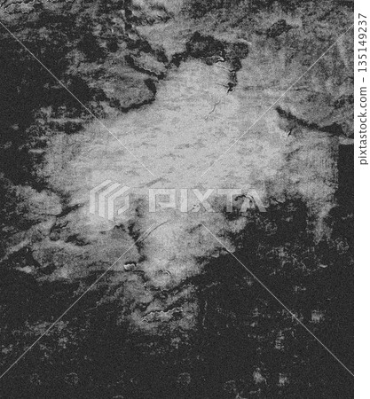 Dark abstract distressed monochrome background with grainy texture Dark abstract distressed monochrome background with grainy texture 135149237