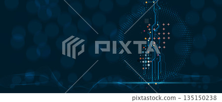 Cloud data technology background and network concept Cloud data technology background and network concept 135150238