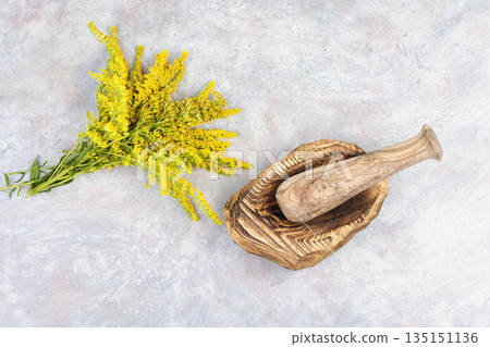 Assortment of Medicinal Herbs 135151136