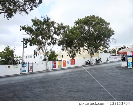 漫步希臘聖托里尼島，愛琴海 135153704