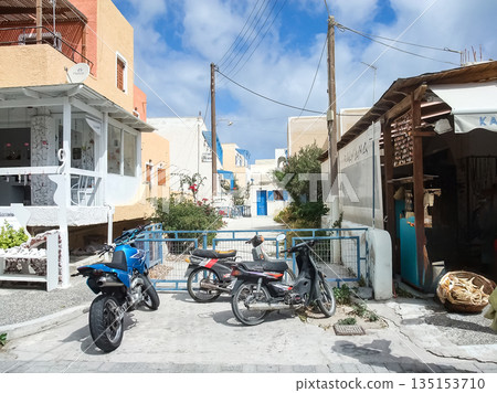 希臘聖托里尼城市景觀 135153710