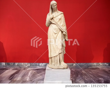 Statue of the Virgin Mary, National Archaeological Museum, Athens, Greece Statue of the Virgin Mary, National Archaeological Museum, Athens, Greece 135153755