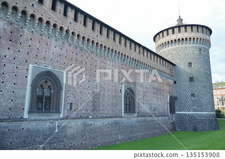 Italy_Sforzesco Castle Italy_Sforzesco Castle 135153908