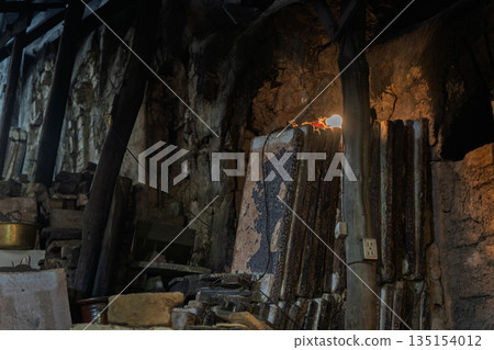 Photographing the only remaining climbing kiln in Shigaraki, a pottery town in Koka City, Shiga Prefecture 135154012