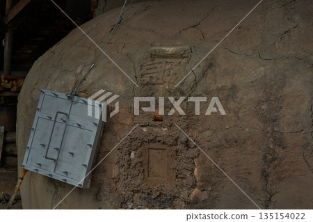 拍攝滋賀縣甲賀市陶器之鄉信樂町僅存的一座爬窯。 135154022