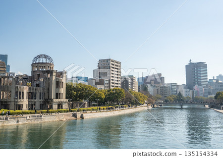 「廣島縣」（1月）[旅遊景點] 廣島和平紀念公園，廣島市，廣島縣 135154334