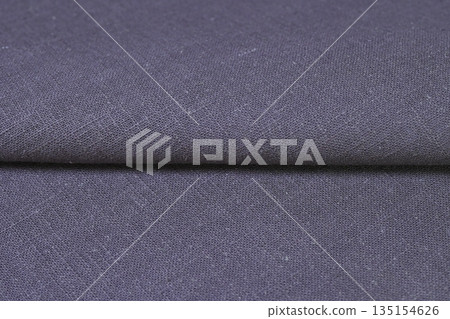dark beige hemp viscose natural fabric cloth color; sackcloth rough texture of textile fashion 135154626