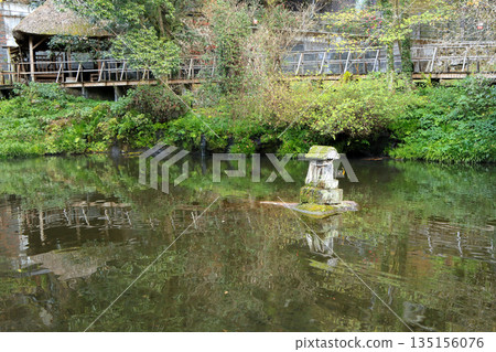 Orikoro Island in Takachiho Gorge, Takachiho Town, Miyazaki Prefecture 135156076