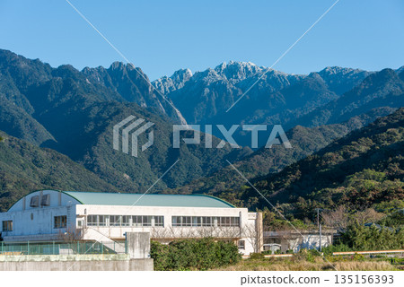 World Natural Heritage Mount Nagata and Nagata Village, Yakushima, Offshore Alps (Winter) 135156393