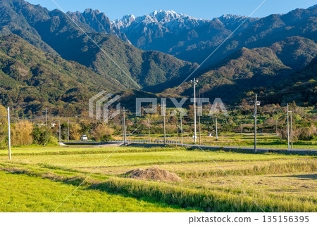 Yakushima Island: Nagata-dake Mountain and Nagata Village (World Natural Heritage Site) (Winter) Yakushima Island: Nagata-dake Mountain and Nagata Village (World Natural Heritage Site) (Winter) 135156395