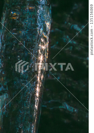 Icicles and Reflected Light, Shiratani Unsuikyo Gorge, Yakushima (Winter) Icicles and Reflected Light, Shiratani Unsuikyo Gorge, Yakushima (Winter) 135156869
