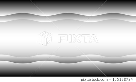 波浪和漸變背景插圖 波浪和漸變背景插圖 135158784