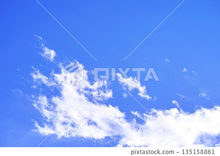 Blue sky and cloud image 135158861